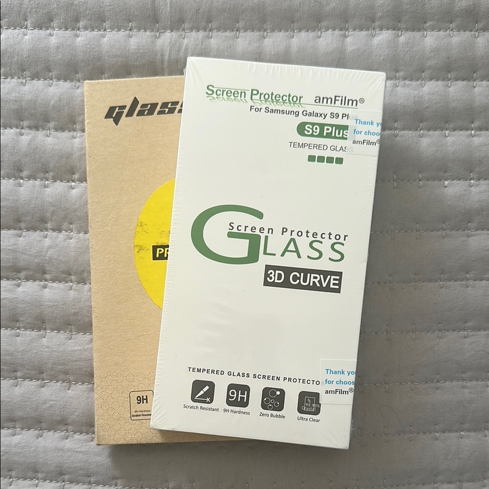 Tempered Glass Screen Protector for Samsung Galaxy S9 Plus - Clear